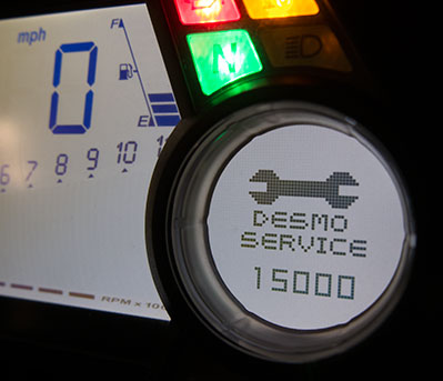 Ducati Service Light